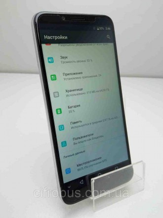 Смартфон с Android 7.0, поддержка двух SIM-карт, экран 5.7", разрешение 1440x720. . фото 6