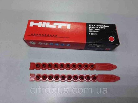 Патрони для пневмо Hilti DX Cartridge 6.8/11 M10 STD.
Внимание! Комісійний товар. . фото 6