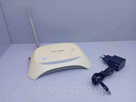 Wi-Fi-роутер, стандарт Wi-Fi: 802.11n, макс. скорость: 150 Мбит/с, поддержка опц. . фото 6