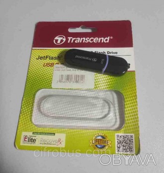 Transcend JetFlash 300 8GB має гладкий глянсовий стильний корпус. Це легкий і ко. . фото 1