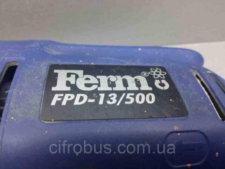 Ударний дриль із ключовим патроном Ferm FPD 13/500 привезений із Німеччини повні. . фото 3