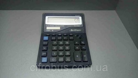 Калькулятор Brilliant BS-888M 12-разрядный. Профессиональный. Двухуровневая памя. . фото 3