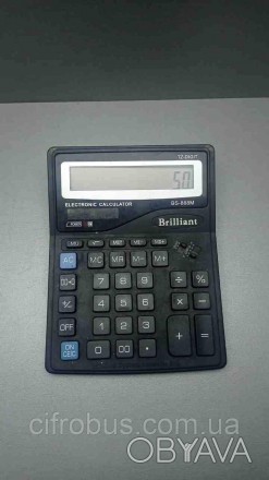 Калькулятор Brilliant BS-888M 12-разрядный. Профессиональный. Двухуровневая памя. . фото 1