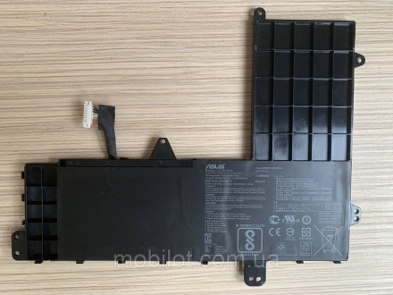 Оригинальная аккумуляторная батарея Asus E502 к ноутбуку с износом 30%, проверен. . фото 2