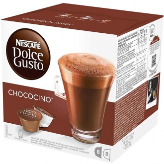 Горячий шоколад Nescafe Dolce Gusto Chococino 16 шт. (8 порций) - по-настоящему . . фото 2