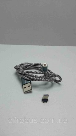 Сила тока	5А
Материал	алюминий, нейлон, медь
Коннектор: USB Type-C
Длина	1м
Цвет. . фото 3