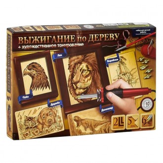 Детский набор для творчества "Выжигание по дереву" Danko Toys WD-01-01U (WD-01-0. Киев. фото 1 Детский набор для творчества "Выжигание по дереву" Danko Toys WD-01-01U (WD-01-0. Киев. фото 1
