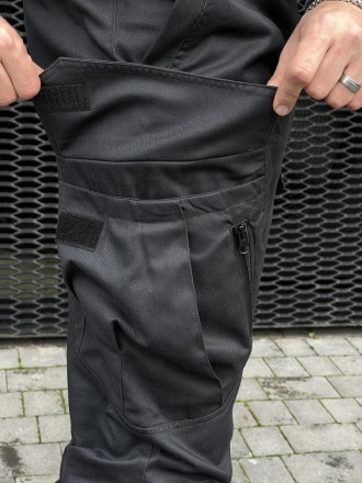 Мужские тактические брюки зсу военные штаны "Storm" с карманами армейские графит. . фото 11