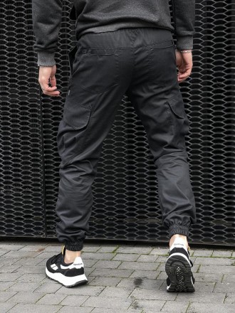 Мужские тактические брюки зсу военные штаны "Storm" с карманами армейские графит. . фото 9