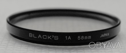 Продам светофильтры:
Black's 1A 58mm (легкое БУ) - 300грн.
Sigma DG UV 58. . фото 1