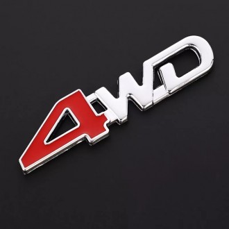 Шильд 4WD значек эмблема украшение шильдик автомобиля авто кроссовера внедорожни. . фото 2
