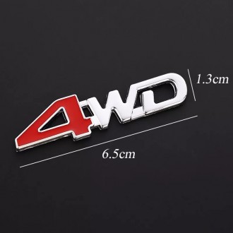 Шильд 4WD значек эмблема украшение шильдик автомобиля авто кроссовера внедорожни. . фото 3