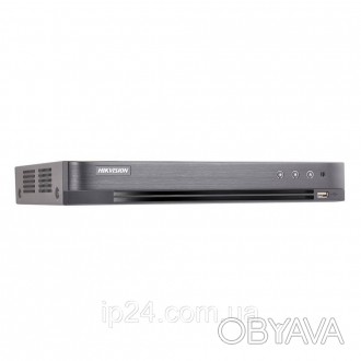 
	Відеореєстратор для HD-TVI системи відеоспостереження iDS-7208HQHI-M2/FA(C) на. . фото 1