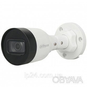 Уличная IP-видеокамера DH-IPC-HFW1431S1-A-S4 (2.8 мм) с разрешением 4 Mpx и микр. . фото 1