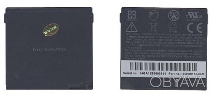 Акумулятор для смартфона HTC BA E270 P4600 3.7V Black 900mAh 2.8Wh. . фото 1