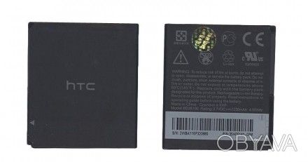 Акумуляторна батарея для смартфона HTC BD26100 G10 3.7V Black 1230mAh 4.55Wh. . фото 1