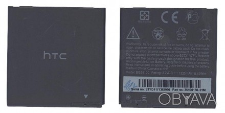 Акумулятор для смартфона HTC BL11100 Desire U 3.7V Black 1520mAh 5.62Wh. . фото 1