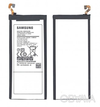 Акумулятор для смартфона Samsung EB-BA900ABE Galaxy A9 (2016) SM-A900 3.85V Blac. . фото 1