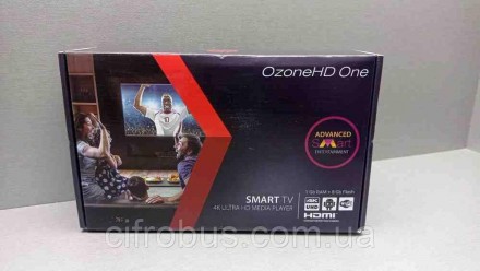 ТБ-приставка медіаплеєр тюнер Б/У Smart TV OzoneHD One. Київ. фото 1 ТБ-приставка медіаплеєр тюнер Б/У Smart TV OzoneHD One. Київ. фото 1