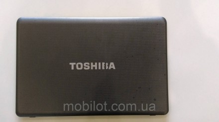 Часть корпуса крышка матрицы к ноутбуку Toshiba C660. Есть повреждения и следы о. . фото 3