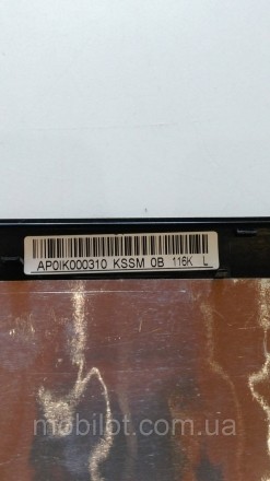 Часть корпуса крышка матрицы к ноутбуку Toshiba C660. Есть повреждения и следы о. . фото 7