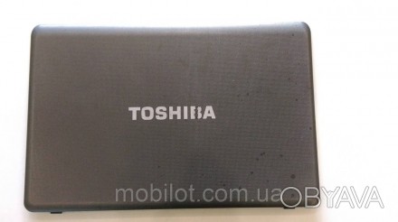 Часть корпуса крышка матрицы к ноутбуку Toshiba C660. Есть повреждения и следы о. . фото 1
