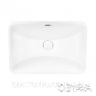 Раковина Qtap Jay QT0711K306W изготовлена из качественной керамики белого цвета . . фото 1