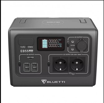 BLUETTI EB55 Poweroak 700W/537Wh. Львів. фото 1 BLUETTI EB55 Poweroak 700W/537Wh. Львів. фото 1