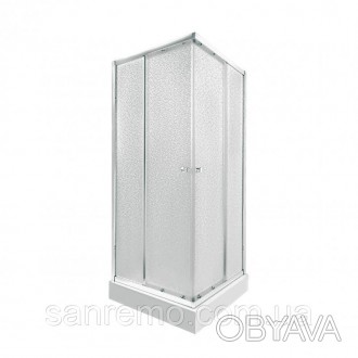 Набір Qtap душова кабіна Presto CRM1099SP5 Pear 1970x900x900 мм + піддон Tern 30. . фото 1