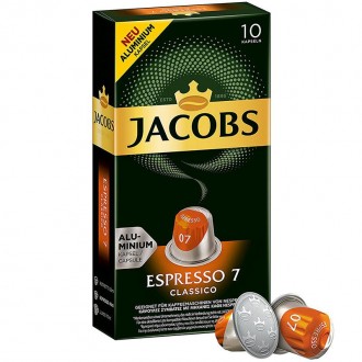 Кофе в капсулах Nespresso Jacobs Espresso Classico 10шт. Киев. фото 1 Кофе в капсулах Nespresso Jacobs Espresso Classico 10шт. Киев. фото 1