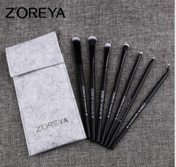 Набор кистей для макияжа глаз 7шт Zoreya light. Ивано-Франковск. фото 1