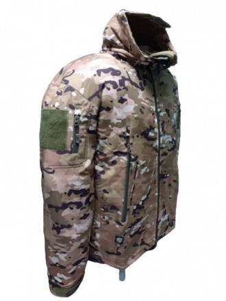 Тактическая куртка
Softshell Мультикам 
 Soft Shell (Софтшелл) – современный мат. . фото 3