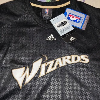 Баскетбольная футболка, джерси Adidas NBA Washington Wizards, размер-L, длина-80. . фото 4