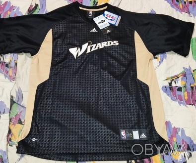 Баскетбольная футболка, джерси Adidas NBA Washington Wizards, размер-L, длина-80. . фото 1