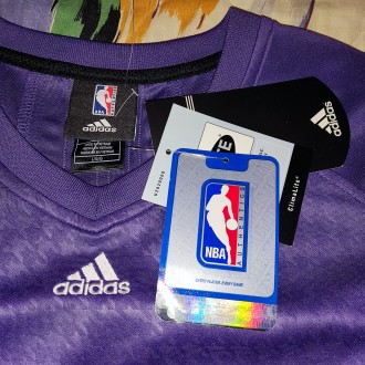 Баскетбольная футболка, джерси Adidas NBA Sacramento Kings, размер-L, длина-77см. . фото 5