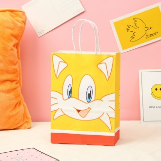 Фирменный пакет Тейлз из Sonic - незаменимый аксессуар для упаковки игрушек и ак. . фото 2