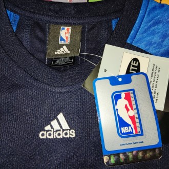 Баскетбольная футболка, джерси Adidas NBA Dallas Mavericks, размер-L, длина-80см. . фото 6