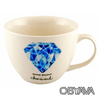 Чашка Diamond Keramia 21-279-085 (520мл). . фото 1