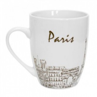 Чашка заварочная Keramia Девушка в Париже 21-279-004 (360мл). . фото 4