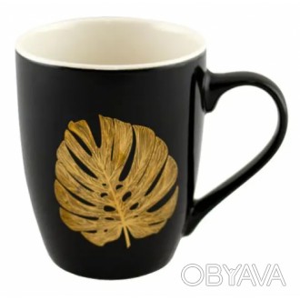 Чашка Golden leaf Keramia 21-279-066 (360мл). . фото 1