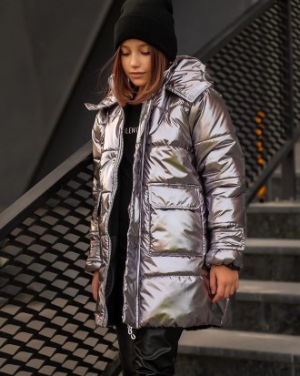 Зимова, тепла куртка (підліткова)
No2321
 
Тканина — висока якість щільна, зимов. . фото 5