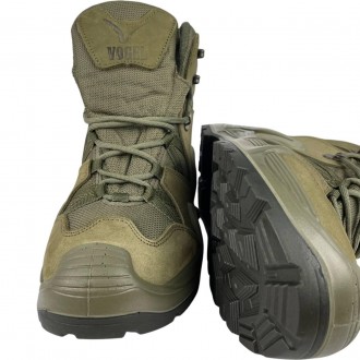 Водонепроникні черевики кольору хакі Vogel - одні з найпопулярніших вуличних чер. . фото 3