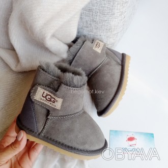 Детские угги UGG натуральная овчина UGG Australia Серый 33, 33. . фото 1 Полностью натуральные угги UGG Australia. Мягенькие и теплые. Верх- натуральная . . фото 1