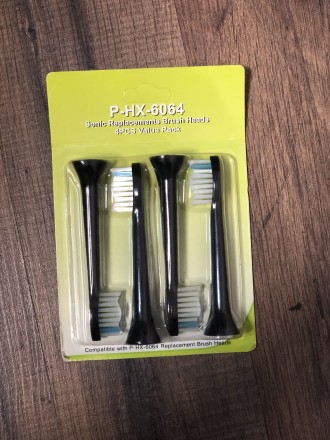 Сменные мини насадки Philips P-HX-6074 HX6074 для электрических зубных щеток Phi. . фото 2