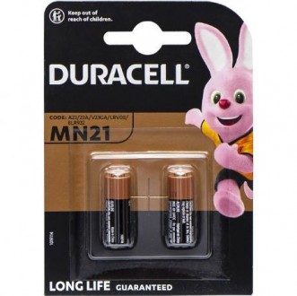 От 2 шт. Батарейка Duracell "міні бочонок" MN21 2шт купить дешево в интернет магазине. Одеса. фото 1 От 2 шт. Батарейка Duracell "міні бочонок" MN21 2шт купить дешево в интернет магазине. Одеса. фото 1