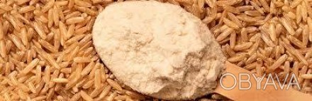 Мука из бурого нешлифованого  риса (без глютена) 1 кг