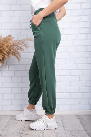 
Стильные женские брюки, производство Турция. Крой свободный, длина 7/8. Посадка. . фото 4