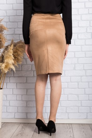 
Классическая женская юбка производство Турция. Крой карандаш, длина короткая. П. . фото 4