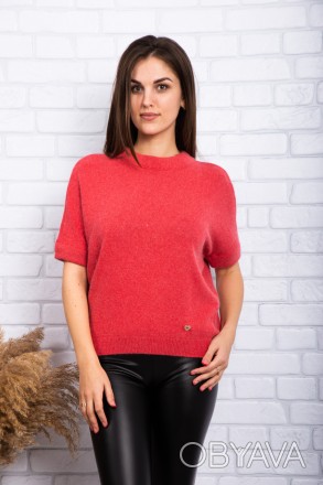 
Оригинальный свитер оверсайз бутылочного цвета, производство Serianno Турция. П. . фото 1