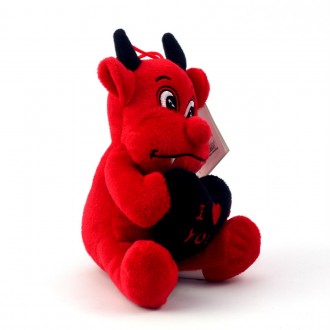  Плюшева іграшка "Devil with black heart"- оригінальний символ і можливість позб. . фото 3
